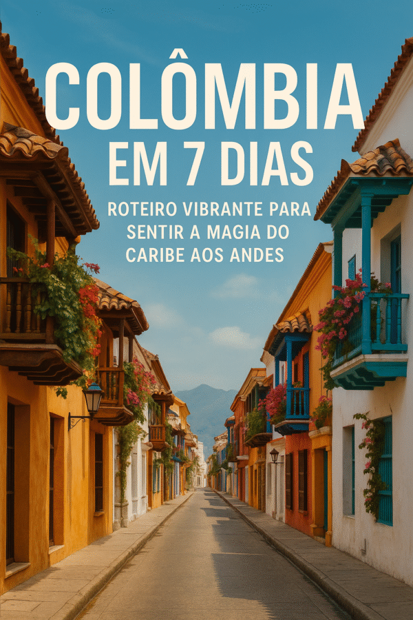 Colômbia em 7 Dias: Roteiro Vibrante para Sentir a Magia do Caribe